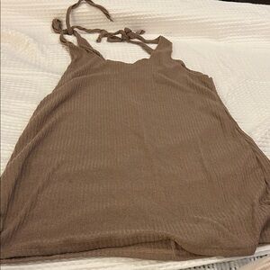 Amazon Tan Backless Cover Up